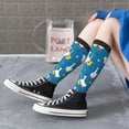 thumbnail image 3 of Lsque Cartoon Goose Printed Crew Socks Men's Women's LightWeight Thin Casual Calf Socks ,Knee High Socks,Cotton Socks, 3 of 9