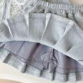 thumbnail image 6 of Vividxx Girls Outfits Sets 2PCS Fall Winter Casual Lace Bowknot Hoodie Skirt Toddler Kids Outfits Sets For Ages 2-10 Years Solid Color O-Neck Trendy Dailywear, 6 of 9