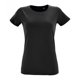 thumbnail image 1 of SOLS - Camiseta de manga corta para mujer (Negro intenso), 1 of 3