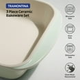 thumbnail image 5 of Tramontina Mae 3-Piece Ceramic Porcelain Baking Pans Set, Mint, Non Stick Casserole Dishes for Oven, Rectangular Bakeware for Lasagna, Cakes and Loafs, 5 of 7
