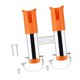thumbnail image 5 of 2 en 1 tubo de pescador de pescador de caña de pesca Regalización para el marido Soporte de almacenamiento conveniente para marino kayak yate Naranja, 5 of 8