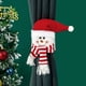 thumbnail image 5 of Kearding Hogar Navidad ventana cortina dibujos animados Tieback interior sala de estar dormitorio Navidad Holdback cortinas decoración Muñeco de nieve, 5 of 6