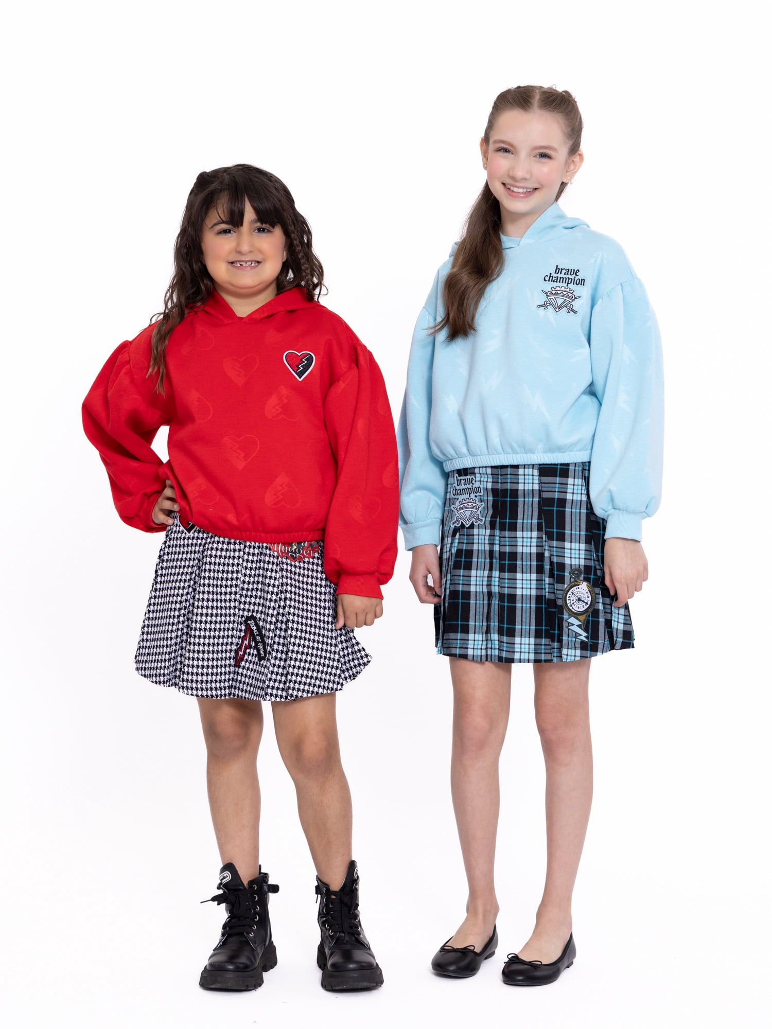 Disney Descendants The Rise of Red Girls' Fleece Hoodie Sweatshirt, Sizes 4-16