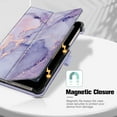 thumbnail image 4 of Fintie Case for Onn. 7" Tablet (2024 Model) - Premium PU Leather Folio Cover for 7-inch Tablet, Lilac Marble, 4 of 9