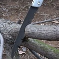 thumbnail image 4 of Carbon Steel Folding Saw, Outdoor Portable Hand Saw, Rugged Blade Hand Saw, Best for Camping, Gardening, Cutting Wood, PVC, Bone, Pruning Saw with Ergonomic Non-Slip (12.2 Inch), 4 of 5