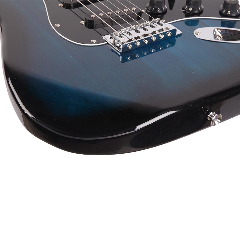 Zimtown Beginners 39" 6 String Electric Guitar + Amplifier + Guitar Bag + Guitar Strap + Tool 8 Color