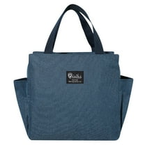 Wovilon Lunch Bag Lunch Box For Women Men Reusable Insulated Lunch Tote Bag,Leakproof Thermal Cooler Sack Food Handbags Case High Capacity Fortravel Work School Picnic