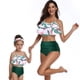 thumbnail image 2 of Dnzceghtig Traje de baño de dos piezas para niñas Conjunto de bikini con volantes Trajes de baño, 2 of 5