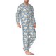 thumbnail image 2 of Balery Funny Cute Healthy Teeth Pijama para Hombre de Dos Piezas con Manga Larga, Conjunto de Dormir y Descanso Suave con Bolsillos-XX-Large, 2 of 7