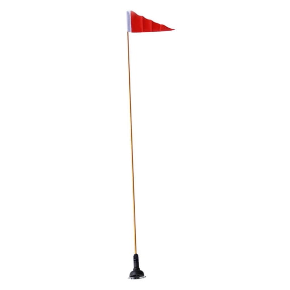 Marine Kayak Boat Safety Flag with Pole &  - Kayaking Canoeing Boating Yachting Accessories