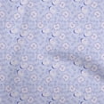 thumbnail image 1 of oneOone Tissu Polyester Spandex Bleu Pâle Matériel de Couture Tissu Imprimé au Mètre 56 Pouces de Large, 1 of 4