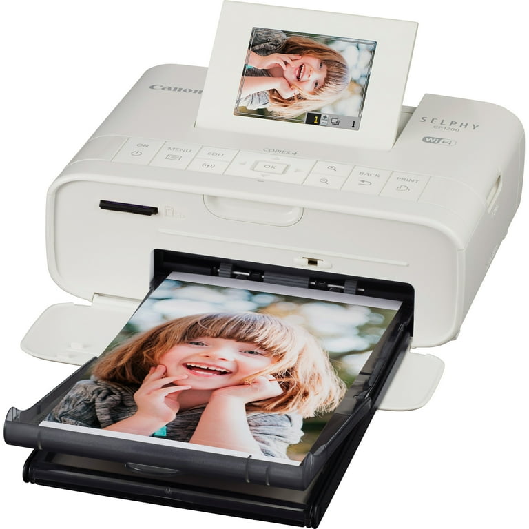 Canon SELPHY CP1200 ホワイト Canon SELPHY CP1200 Wireless Compact Photo Printer (White