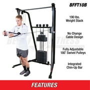 Best Fitness BFFT10B Functional Trainer - Black