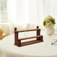 thumbnail image 6 of Sharplace Wood Bangle Bracelet Holder Watch Display Headband Holder Watch Rack Jewelry Organizer for Live Broadcast Store Jewelry Props 2 Tier, 6 of 9