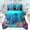 Blue Orange Green, variant on Erosebridal Kids Kawaii Ocean Teal Turtle Twin Bedding Sets 7-Piece,Sea Animal Bedding Comforter Set For Teens Boys Girls,Luxury Bedroom Decor