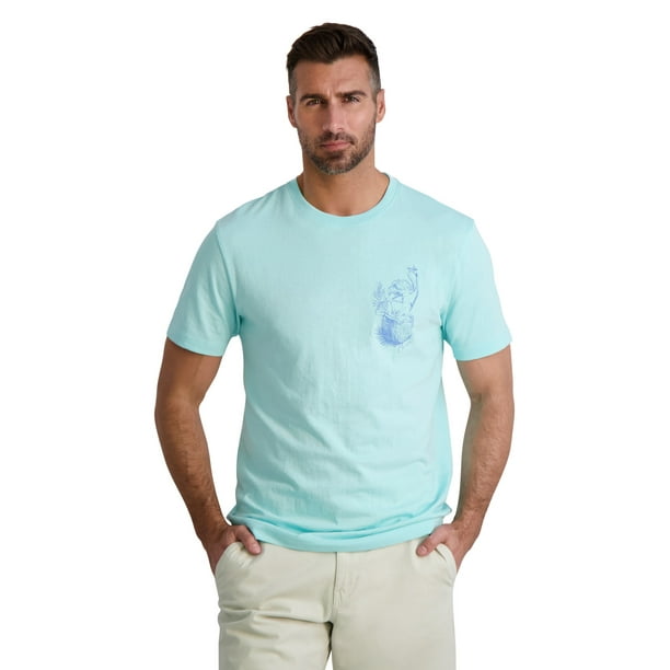 Chaps Men's Short Sleeve Graphic Tee -Sizes XS up to 4XB - Walmart.com