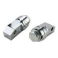 thumbnail image 2 of 2x adaptadores de montaje de tablas de cromadas para motocicleta para Shadow VT400/750 VT750DC Deluxe VT750C Macarena  Adaptadores para tarimas, 2 of 8