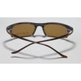 thumbnail image 4 of NEW KATA KD11 MENS/WOMENS DESIGNER HALF-RIM 100% UVA & UVB BROWN UNIQUE DESIGN SHADES SUNNIES MADE IN JAPAN FRAME BROWN LENSES 53-19-130 SUNGLASSES/SUN GLASSES, 4 of 8
