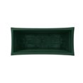 thumbnail image 3 of Bloem Dayton 27" Wide Plastic Planter Box - 100% Recycled Plastic Outdoor Rectangular Pot for Deck, Patio & Porch, Turtle Green, 2-Pack, 3 of 8