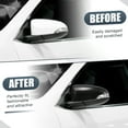 thumbnail image 2 of Unique Bargains Rear View Left Driver Side Mirror Cover Cap Replacement Black for Toyota Camry 2012-2017 Mirror Covers, 2 of 6