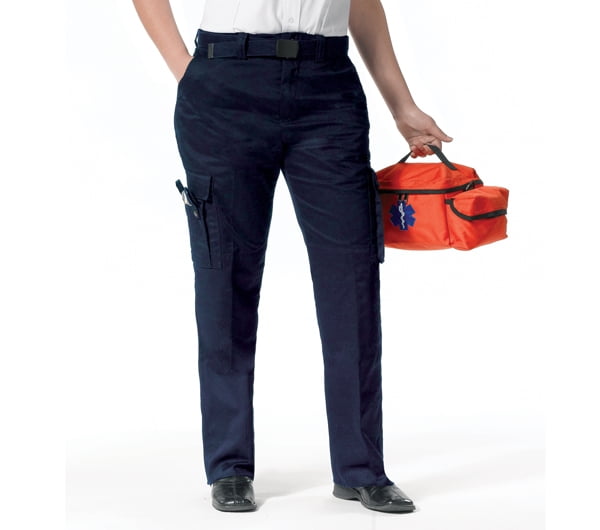 womens navy blue cargo work pants