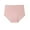 Pink, variant on HBYJLZYG High Waist Briefs Underwear For Women Seamless Panties Full Coverage Underwear Breathable Soft Stretchy Women's Plus
