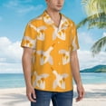 thumbnail image 5 of Easygdp Flying Ducks Men's Hawaiian Shirts Print Lapel Short Sleeve for Beach, vacation, party, casual occasions - Medium, 5 of 9