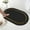 Multicolor359, variant on Tuvgenk Non Slip Bathroom Rugs Quick Dry Absorbent Bath Mat Oval 1'X2' Small Black Shower Floor Mat