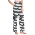 thumbnail image 2 of FORMRS Women's Pajama Pants with Pockets Soft Comfy Loungewear Sleep Bottom, Sizes S-2XL, Dark Sharks, 2 of 8