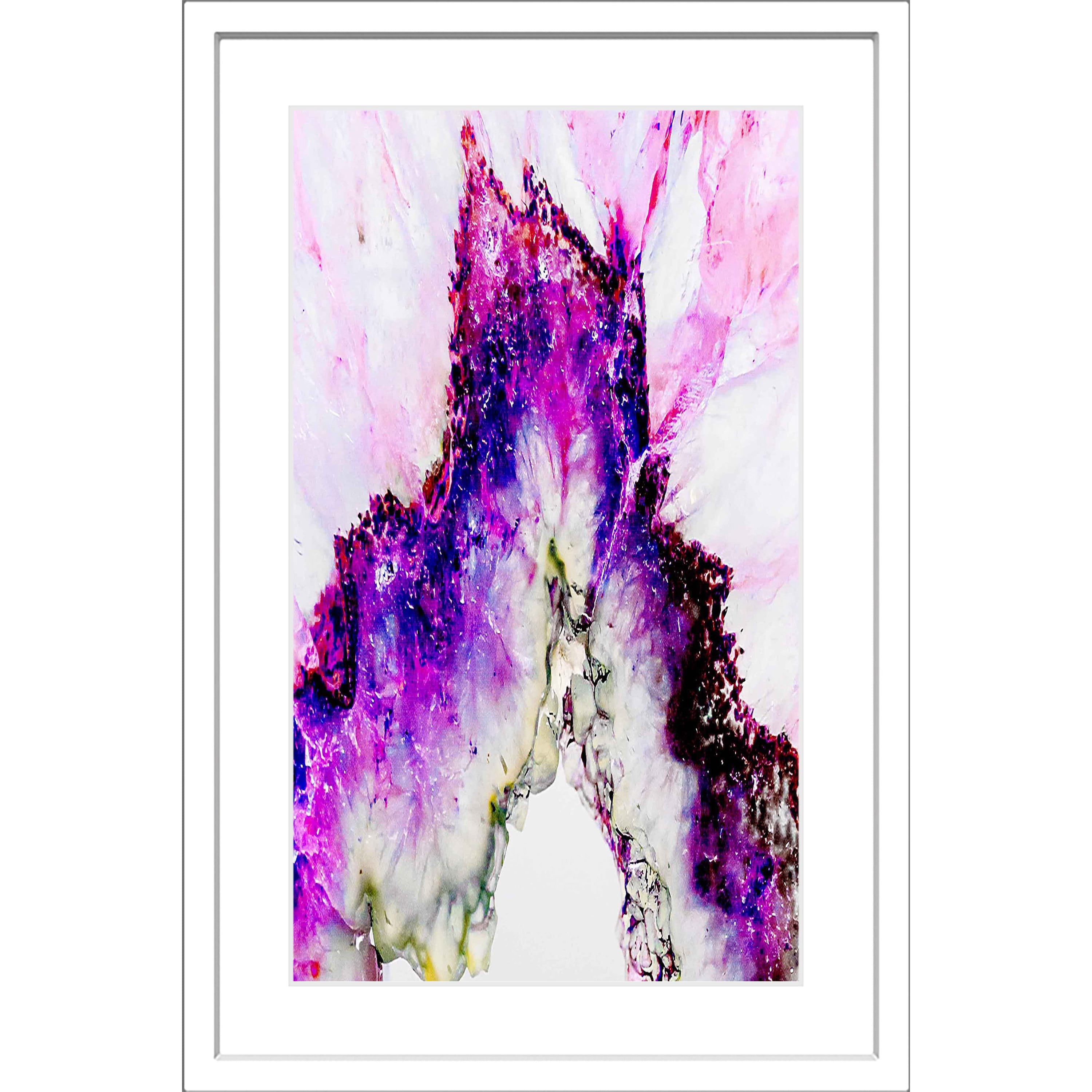 "Fireworks" Framed Painting Print
