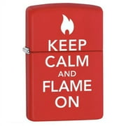 Zippo Keep Calm and Flame On Lighter 28671