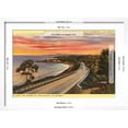 thumbnail image 5 of Art.com Coast Highway, Santa Barbara, California Art Print, White Frame Wall Art, 23" x 17", 5 of 5