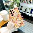 thumbnail image 3 of Mantenga su iPhone seguro y elegante con esta funda de goma TPU con estampado de dibujos animados, diseñada para la serie iPhone., 3 of 4