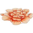 thumbnail image 3 of Floral Area Rugs Peony Flower Shape Area Rugs Non-Slip Rugs Floral Shaggy Carpet Bath Mat for Dorm Preppy Room Decor, Orange, 2.6'x2.6', 3 of 7