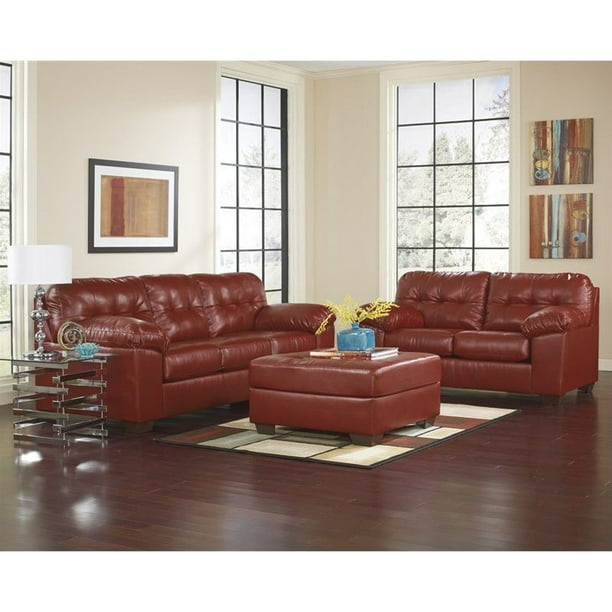 Ashley Furniture Alliston 2 Piece, Ashley Furniture Leather Sofa Set