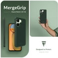 thumbnail image 6 of TUDIA MergeGrip Redmi 13C Case 4G / Xiaomi Poco C65 Case Heavy Duty Cover - Pine Green, 6 of 7