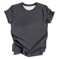 thumbnail image 4 of Womens Summer Clothes Kelon Womens Summer Tops Short Sleeve Shirts Crew Neck Dressy Casual 2026 T Shirts Summer Business Work Basic Tees, XL, 4 of 4