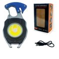 thumbnail image 1 of Sales Today Clearance! Mountaineering Outdoor Multifunctional LED Keychain Lamp Three-color Optional Flashlight Lamp Camping Night Fishing Portable Lamp USB Lighter Deals of The Day Clearance!, 1 of 5