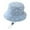 Blue, variant on Sun Hat with Neck Flap Wide Brim Summer Upf 50+ Protection Kids Beach Hat Baby Sun Hats 2-4 Years Boys Girls Fashion