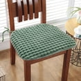 thumbnail image 6 of Rwvbm U-Shaped Plush Chair Cushion, 18.5x17.7 Inch Soft Flock Seat Pad for Dining Stool and Office Chair, Army Green, Comfortable Support, 6 of 6
