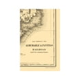 thumbnail image 2 of Railroad Map - Albemarle and Pantego Railroad Connections 1887 - Vintage Wall Art, 2 of 4