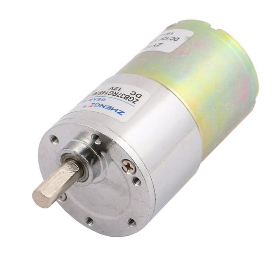 DC 12V 30RPM Speed Electric Powerful High Torque Gear Box Motor