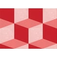 thumbnail image 1 of Ahgly Company Machine Washable Indoor Rectangle Transitional Pastel Pink Area Rugs, 8' x 12', 1 of 7