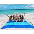thumbnail image 2 of Manta de playa AQUATUS Premium XXL 305 x 274 cm resistente a la arena, 2 of 7