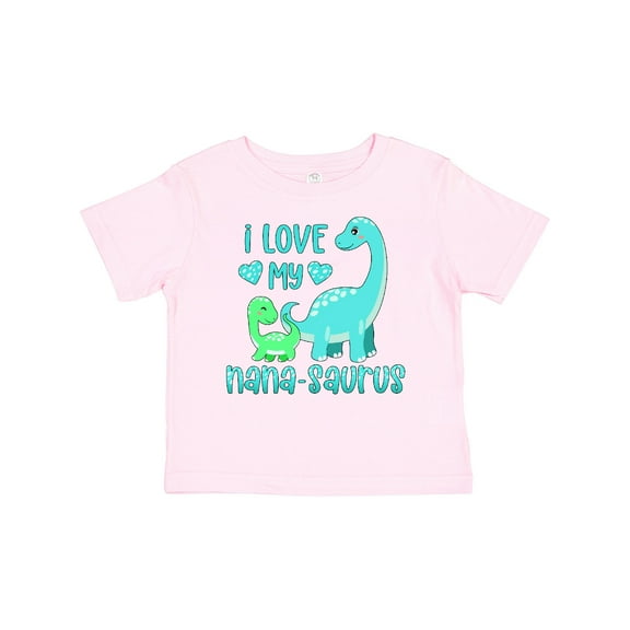 Inktastic I Love My Nana-saurus Cute Dinosaur Family Boys or Girls Baby T-Shirt