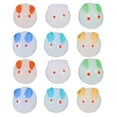thumbnail image 3 of OUNONA  12 Pcs Animal Pattern Spacer Beads Shaped Accessories Wedding Rabbit Colorful, 3 of 8