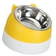 thumbnail image 1 of Cuenco Elevado Para Gatos, Inclinado 15, De Plástico Antideslizante, Comedero Más Lento, Cuencos Dobles Para Gatos Y Cachorros, Diseño De Máxima Comodidad, Fácil De Limpiar,, 1 of 7