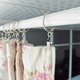 thumbnail image 4 of Injueey 10 ganchos para cortinas, decoración colgante, anillo para cortinas de ducha, cortina resistente para dormitorio, sala de estar, oficina, Hotel Tratamientos de ventanas Negro Injueey HA067751-03, 4 of 6