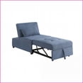 thumbnail image 6 of Modern Sleek Armless Sherpa Convertible Sofa Chair - Single Seat Pull-Out Bed for Living Room & Bedroom, 6 of 17