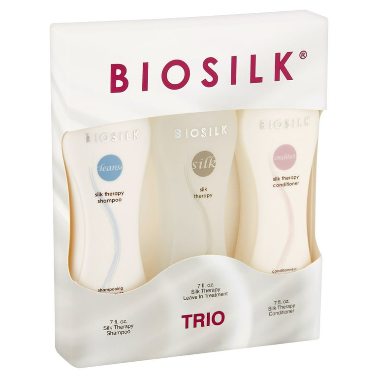 SILK MAKE UP BASE B01 30g　　3本セット BioSilk Silk Therapy Trio Nourishing Shampoo Conditioner